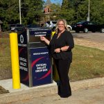 New Ballot Drop Box Installed Outside the DeKalb County Administration Building for Upcoming Vote By Mail Ballots